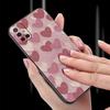 Gold Pink Rose Glitter Hearts Phone Case For OnePlus 10 9 Pro 9T 10R 9R 9RT 8T 8 7 6T 7T Nord 2T CE 2 5G N200 N10 N100 Cover