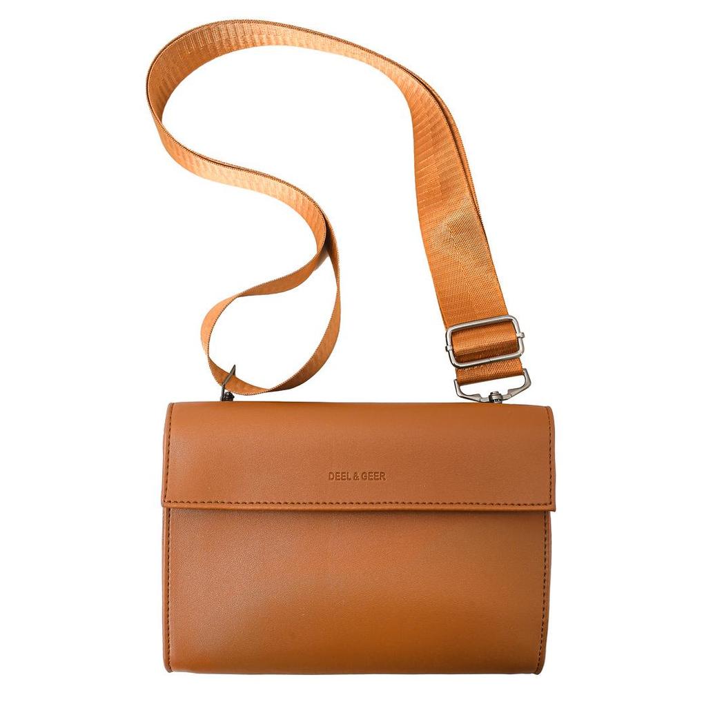 Unisex Korean Style Trendy Square Crossbody Bag Neutral Shoulder & Phone Envelope Bag