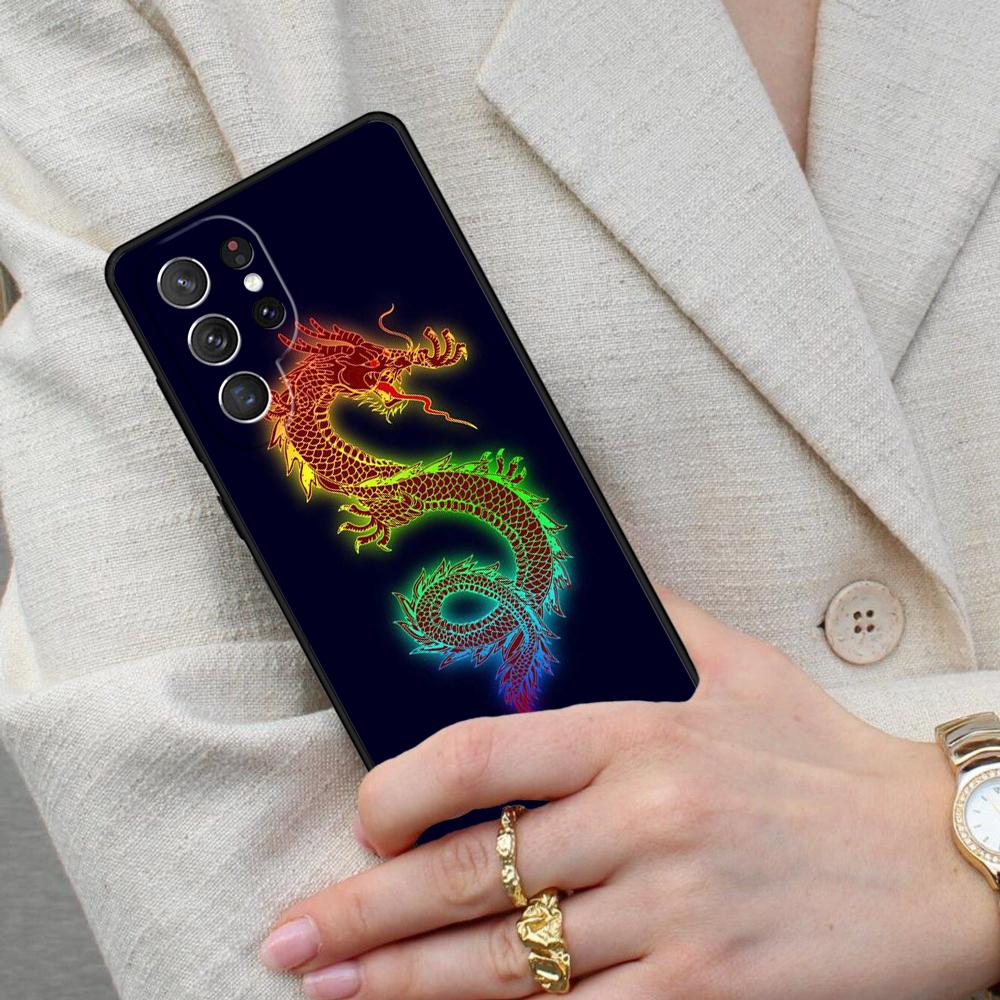 Dragon Cell Phone Case for Samsung Galaxy S26 Ultra S25 S24 S23 S22 S21 S20 Note10 Cover