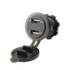 Auto Motorrad Wasserdicht Staubdicht 5 V USB Fahrzeug 4,2 A DC 12 V Doppel USB Ladegerät für Telefon GPS Netzteil Port Buchse