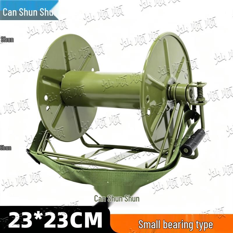 Portable Hand-Crank Cable Reel Dispenser