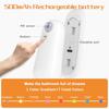 LED Smart Motion Sensor Night Light, Toilet Seat Lights, USB Rechargeable 8Color Lamp for Summer Corridor WC Camping Home Decor