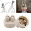 2pcs Aquarium CO2 System Tube Valve Guage Bottle Cap Aquarium Bottle Cap Fish Tank Live Plant DIY Air Diffuser Generator Tool