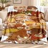 Attack On Titan Blanket Flannel Blanket Soft Cozy Plush Throw for Sofa Bed Lightweight Home Decoration Outdoor Camping