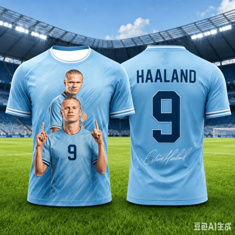 ETST35 2026 Zomer Nieuw Noorwegen # 9 Haaland # Ademend Sneldrogend Buiten Sport en Vrije Tijd Volwassene/Kinderen Korte Mouw T-shirt 3XL
