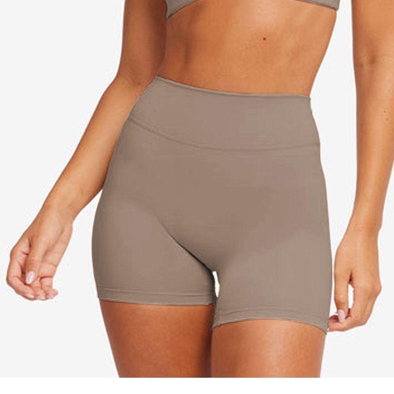 

Внешняя торговля Трансграничный комбинезон для йоги Женский Джинаммония Шлифовка Ощущение обнаженности Легкий для кожи Спорт Фитнес Высокая эластичность Быстросохнущий Все сочетающееся Верхняя одежда Soot shorts M