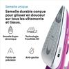 Steam Iron - BRAUN - FI3124PU Freestyle 3 - Power 2400 W - SuperCéramic Soleplate - 270 Ml Water Tank - Self-cleaning