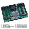 Portable MAh MWh Digital Battery Power Detector- Module with 4 Channel 18650 Battery Tester Type-C Auto Charging Durable