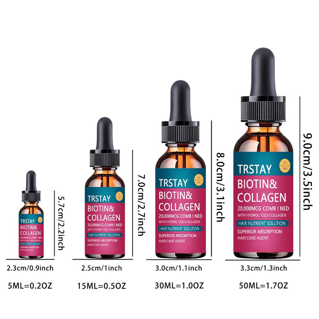 5 ML/15 ML/30 ML/50 ML/nye ingefær hårvekstprodukter Hurtigvoksende hår essensiell olje forhindrer hårtap Olje hodebunnsbehandling for menn kvinner