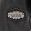 Doubles Crossbody Genuine Leather Shoulder A4 Black Men's Bag, Size, VWE-1926,