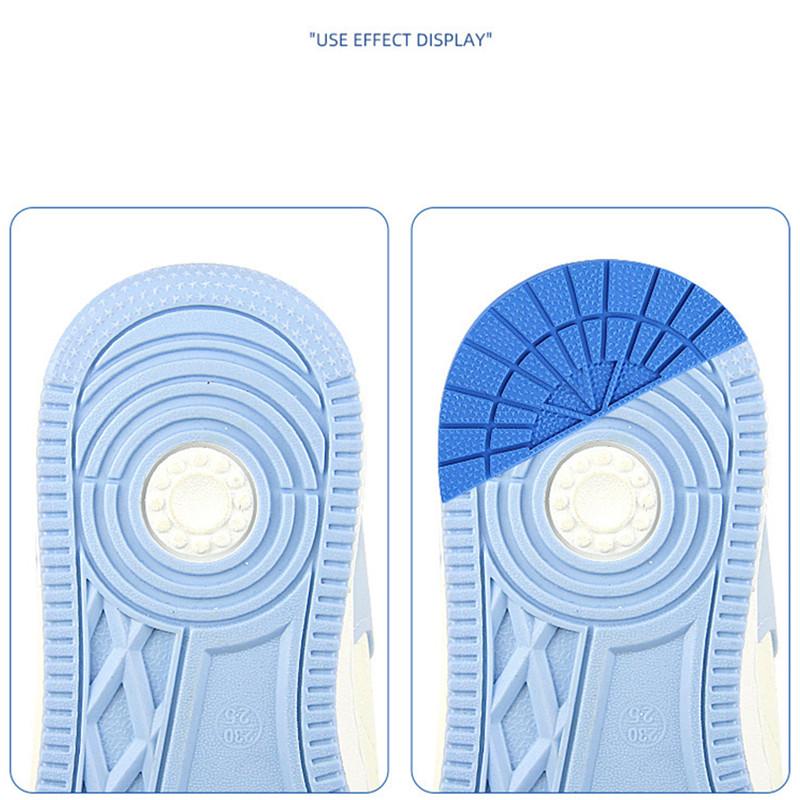 4Pcs Wear-resistant Outsole Insoles for Shoes Repair Anti-Slip Self-Adhesive Sole Protector Sticker Sneakers Heel Rubber ShoePad