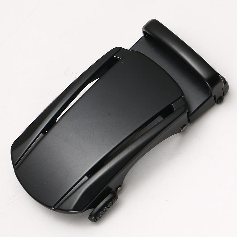 Versatile 3.5cm Men's High-quality Automatic Buckle Leather Waist Belt