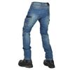 New product JES-24 motorcycle jeans men's locomotive retro casual adjustable knee pads anti-drop cycling pants