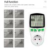 Electronic Energy Meter Measuring Outlet Socket Digital Wattmeter Power Voltage Wattmeter Power