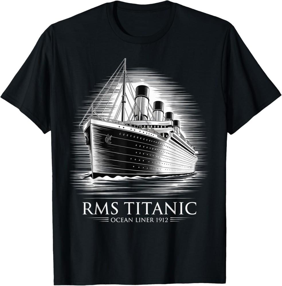 RMS Titanic 1912 Maritime Legacy Artwork T-Shirt S