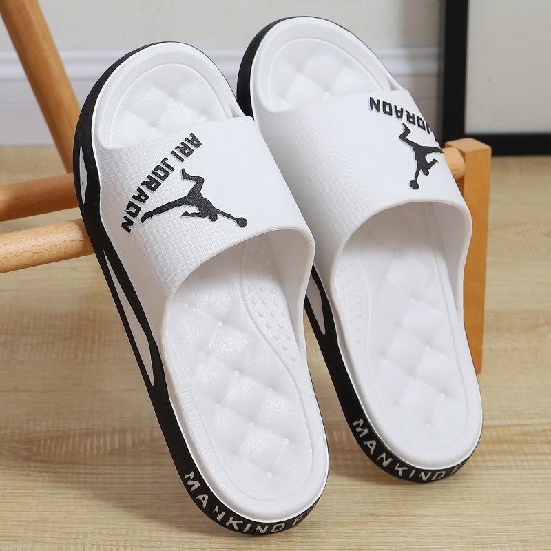 

Slippers for Men and Women Durable, Suitable for Summer Dormitories Home Bathroom Shower Non-slip Thick-soled Couple Sandals 44-45