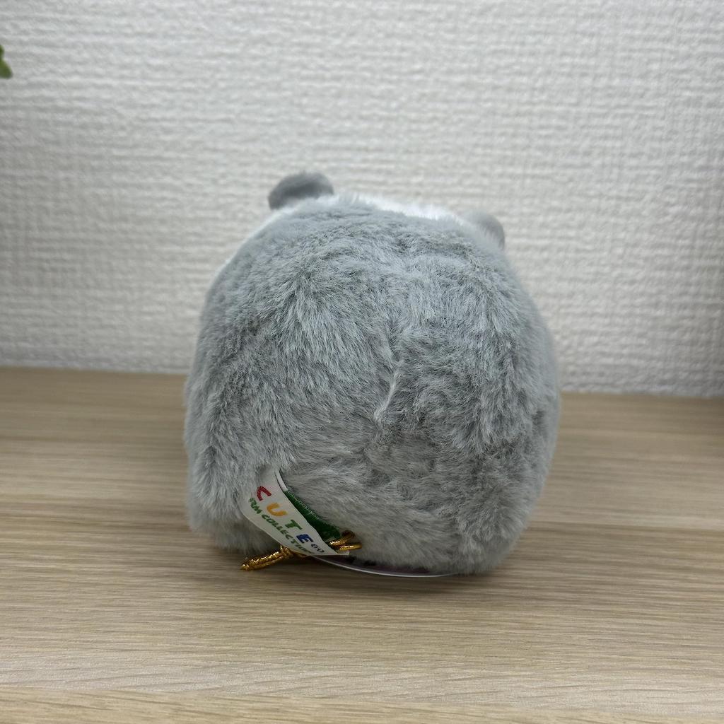 Niedliches Verkaufsplüschtier MOU MOU Meerschweinchen Klein Grau F0324