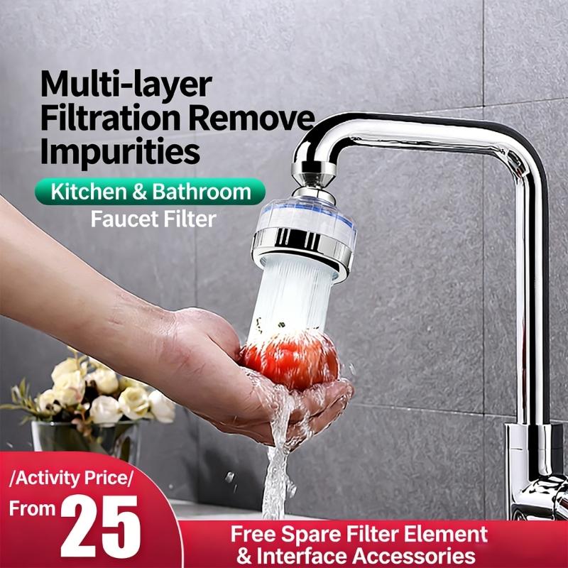 Tap Hose Extension Aerator Extenders with Filter Extension Aerator for Kitchen and Bathroom Tap Extend