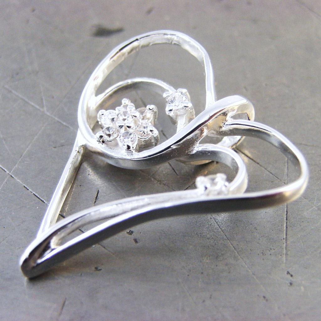 Les Trésors De Lily [G1603] - Silberanhänger 'Love Celebration'