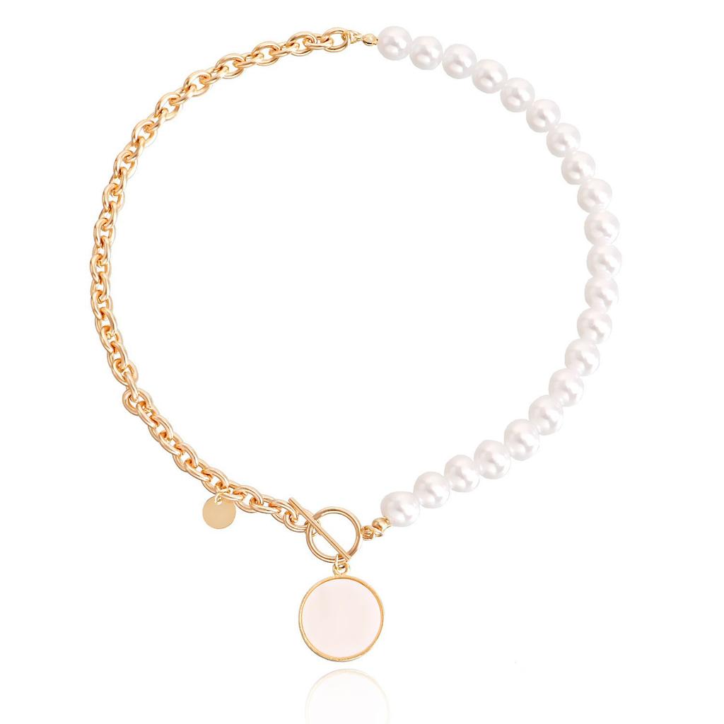 Collier Fritillaire Amour Croisé Collier Chaîne Pull Femme Accessoires Tendance