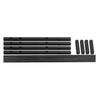 1.9 Inch Simulation Wheel Hub 1/10RC Crawler Tyres Shelf Tire Storage Rack for TRX4/SCX10 1/10 RC CarBlack