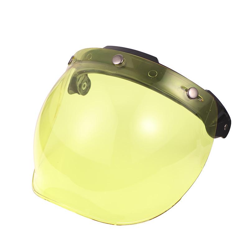 Popular Retro Motorcycle Helmet with Bubble Visor and Frame