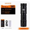 A2-S Rechargeable Zoom LED Flashlight