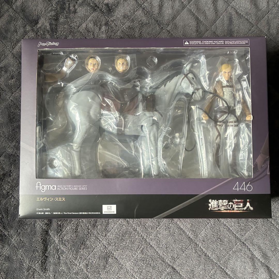 

[USED] Attack on Titan Erwin Smith figma figure