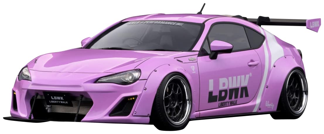 

модель зажигания LB nation 86 WORKS Полный комплект Розовый металлик Готовое изделие IG2671 1/18 вер.1