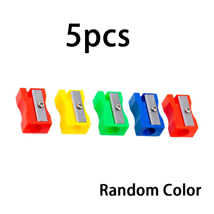 5/25/100pcs Pencil Sharpener School Office Study Supplies Lightweight Stationery for Writing Drawing Sketching Note XJM