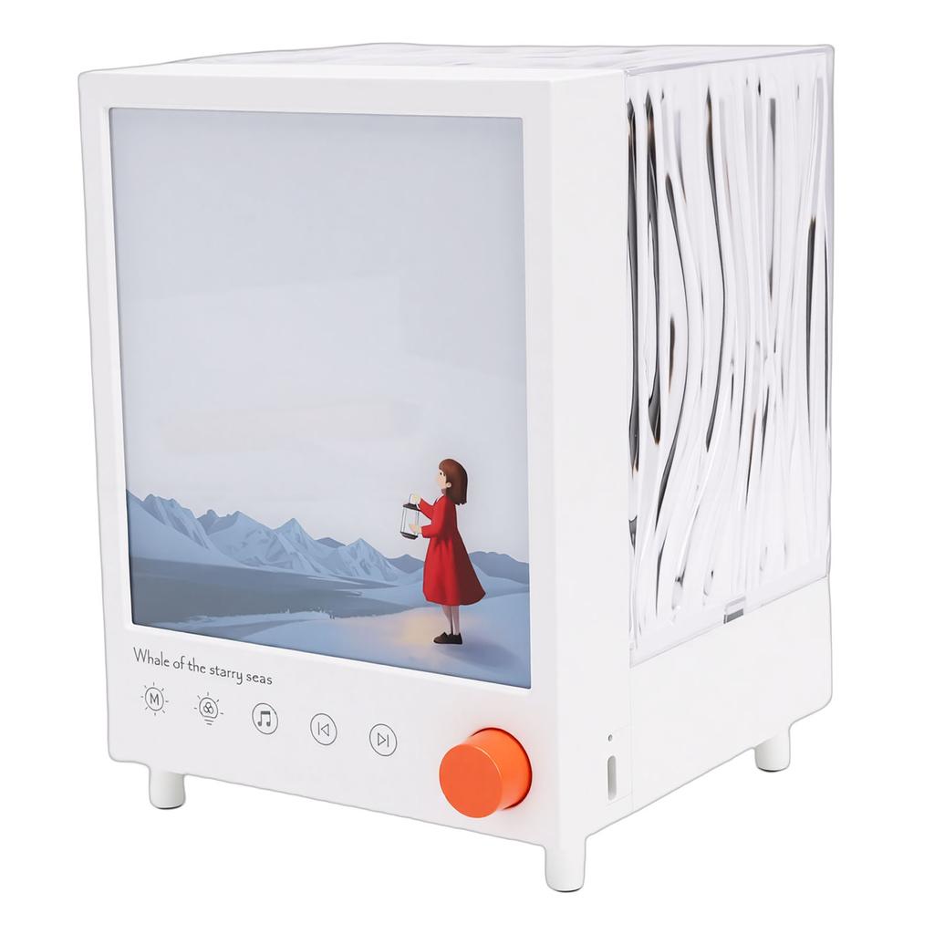 Ambient Projection Light Bluetooth Speaker White Noise Night Lamp for Bedroom Bathroom Holiday Present