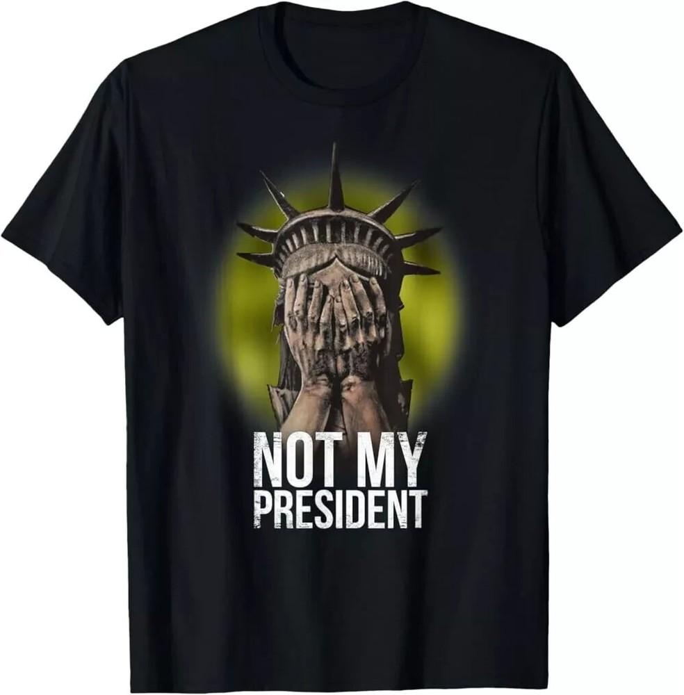 Not my president tshirt, anti Trump Tshirt , US Unisex Tee Unisex T-Shirt S