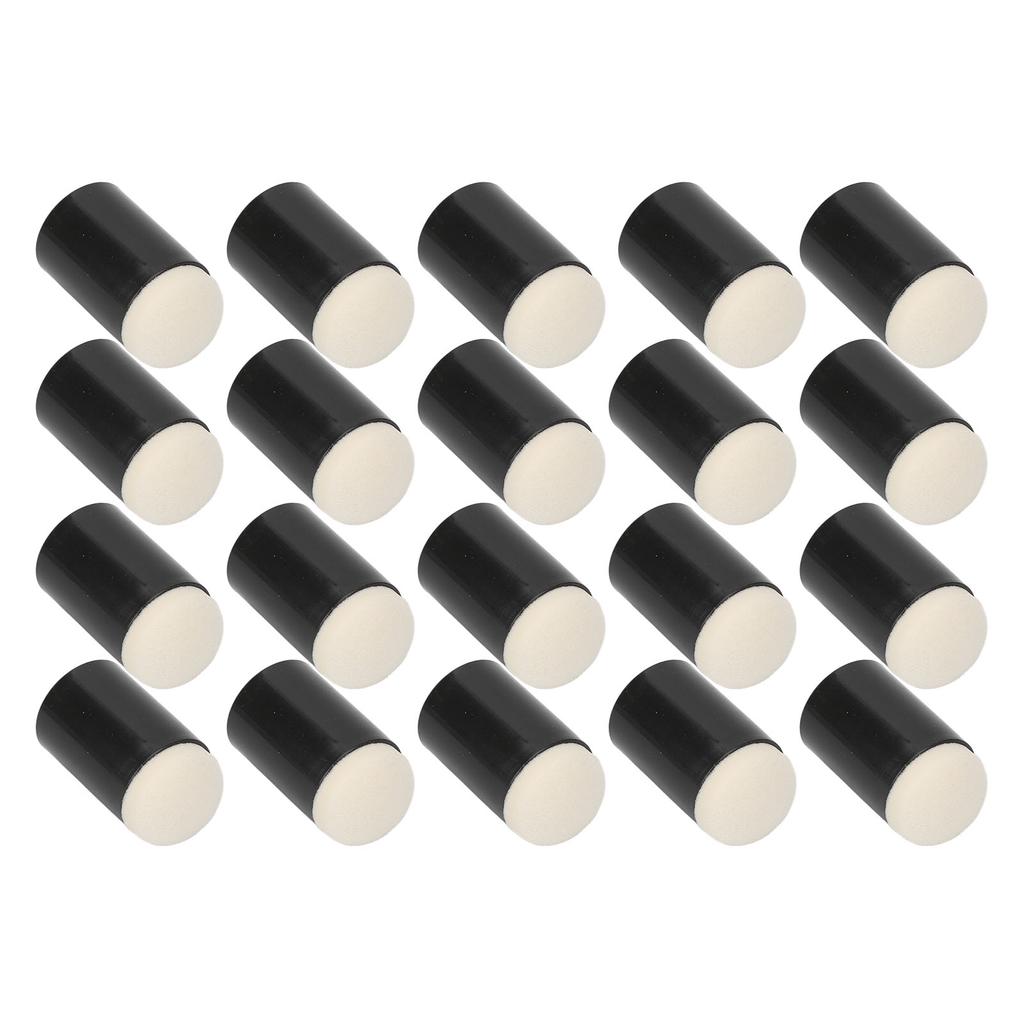 20pcs Mini Finger Sponge Dauber DIY Craft Soft Drawing Painting Sponge Dauber Set for Dark Circles