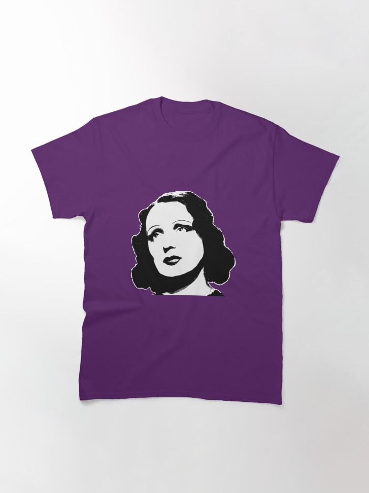 Édith Piaf Edith Piaf French Gothic Beauty Classic T-Shirt