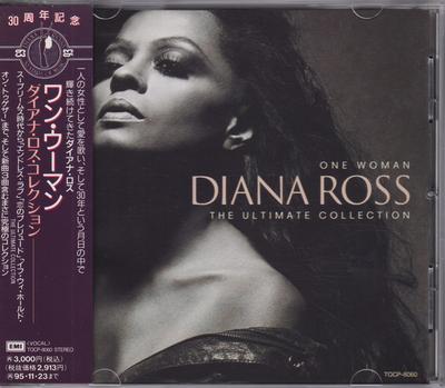 CD DIANA ROSS  One Woman The Ultimate Collection TOCP8060 EMI 1993 Japan Rock Used