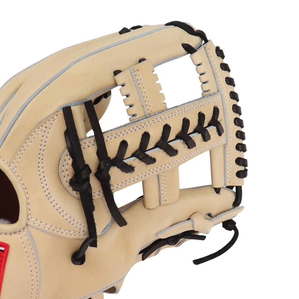Rawlings Baseball HOH JAPAN Camel Size Wear On Left Glove, Hardball, Adult, GH5HJK54, [Infielder's Glove], 11.5 (Right-Handed Thrower, Hand)