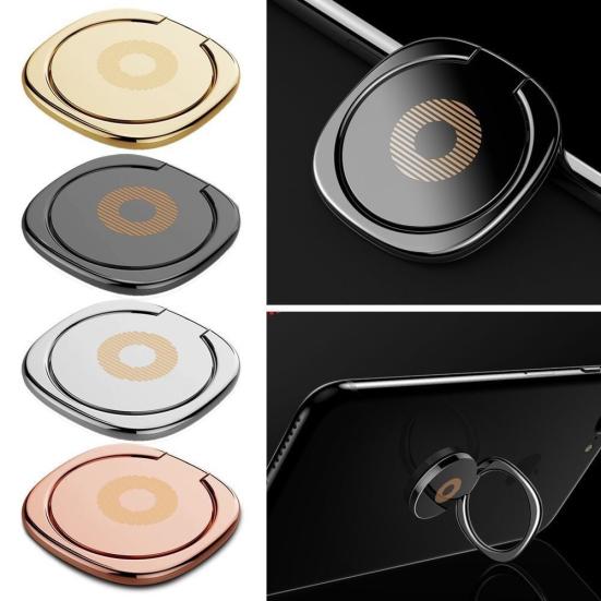 Ultrathin 360 Degree Rotation Mobile Phone Finger Ring Stand Holder Desk Bracket