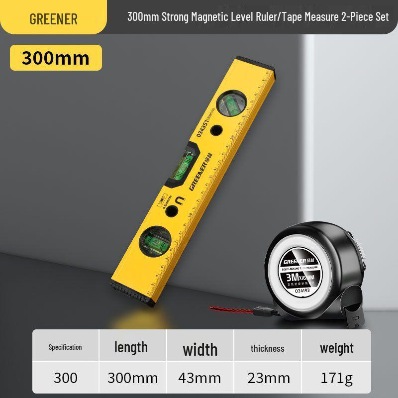 High Precision Magnetic Spirit Level Inclinometer - Aluminum Angle Square Tool