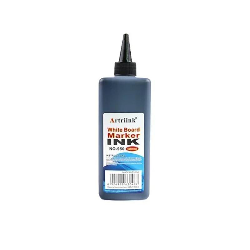 500ml Whiteboard Marker Refill Ink Water Based Dry Erase Ink Erasable Marker Ink Black Red Blue Green