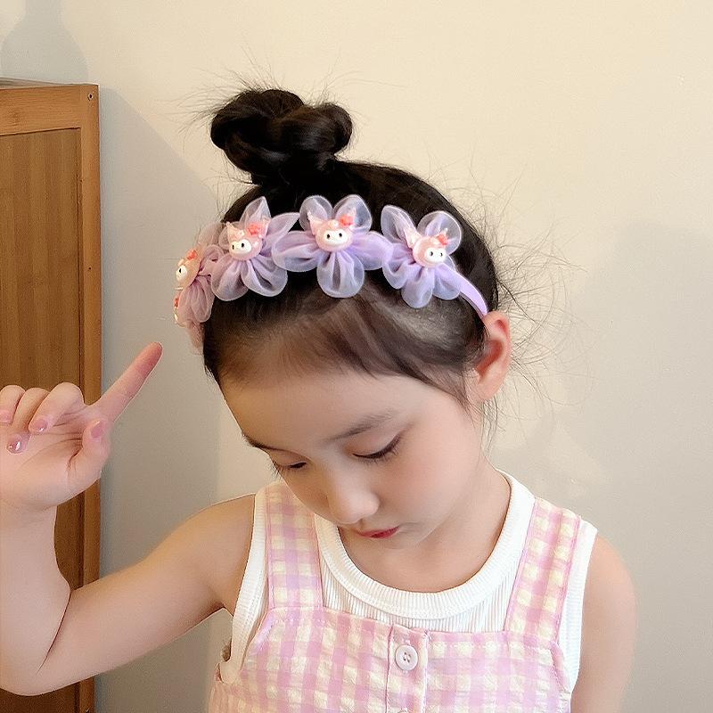Children'S Headband Kulomie Series Hair Accessories With Teeth, Non-Slip And Non-Hurt Hair Headband, Little Girl Finishing Broken Hair Card Headgear