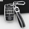 6 Buttons New Tpu Car Key Case Cover Fob For Kia New Sedona Grand Carnival Snugly Sorento L580 Kia Doule Carnival Accessories