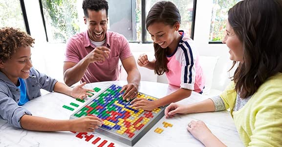 Mattel Game Blokus Deluxe Board Game Educational Game for 2 To 4 Players Ages 7 and Up R1983