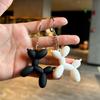 Portachiavi Cucciolo Palloncino Morbido Ciondolo per Borsa di Coppia Decorazione Piccolo Regalo Tridimensionale