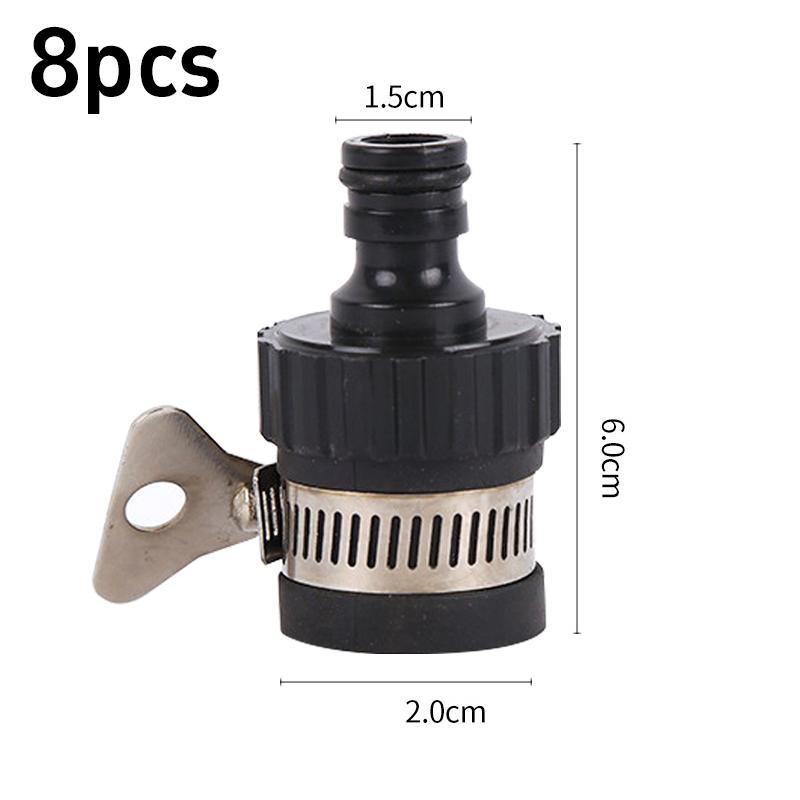 Universal Tap Connector Adapter Mixer Hose Pipe Joiner Fitting Universal Water Faucet Garden Kitchen Supplies for Car Washing