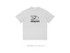 Trendy Korean Cartoon Crocodile Print Couple T-Shirt - Short Sleeve, Versatile Summer Style