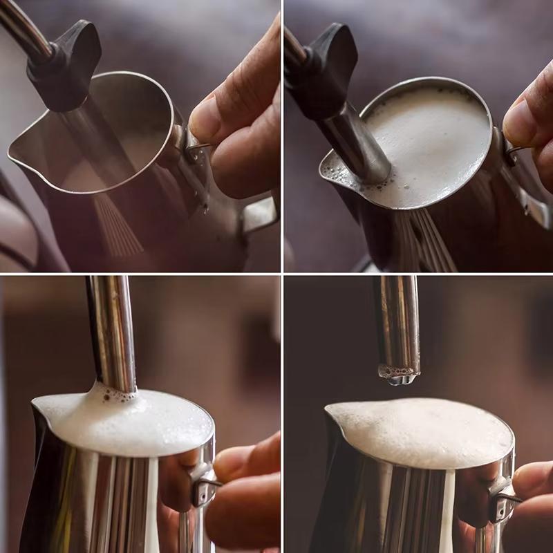 150/200/350ml Milk Jugs Fashion Stainless Steel Latte Frostbite Art Cup Pulling Flower Jar Making Milk Cups Coffee Accessorie
