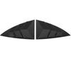 2PCS Side Window Spoiler       Splitter Shade Cover Replacement For     2021 to 2023