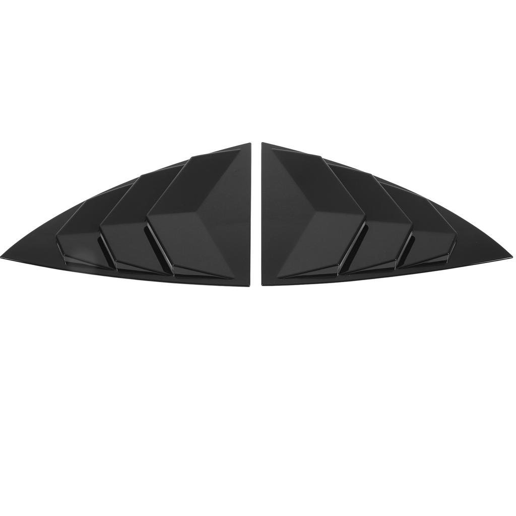 2PCS Side Window Spoiler       Splitter Shade Cover Replacement For     2021 to 2023