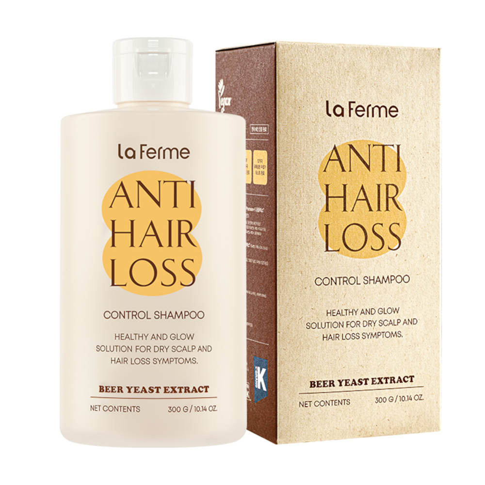LAFERME - Anti Hair Loss Control Shampoo gegen Haarausfall, 300 ml