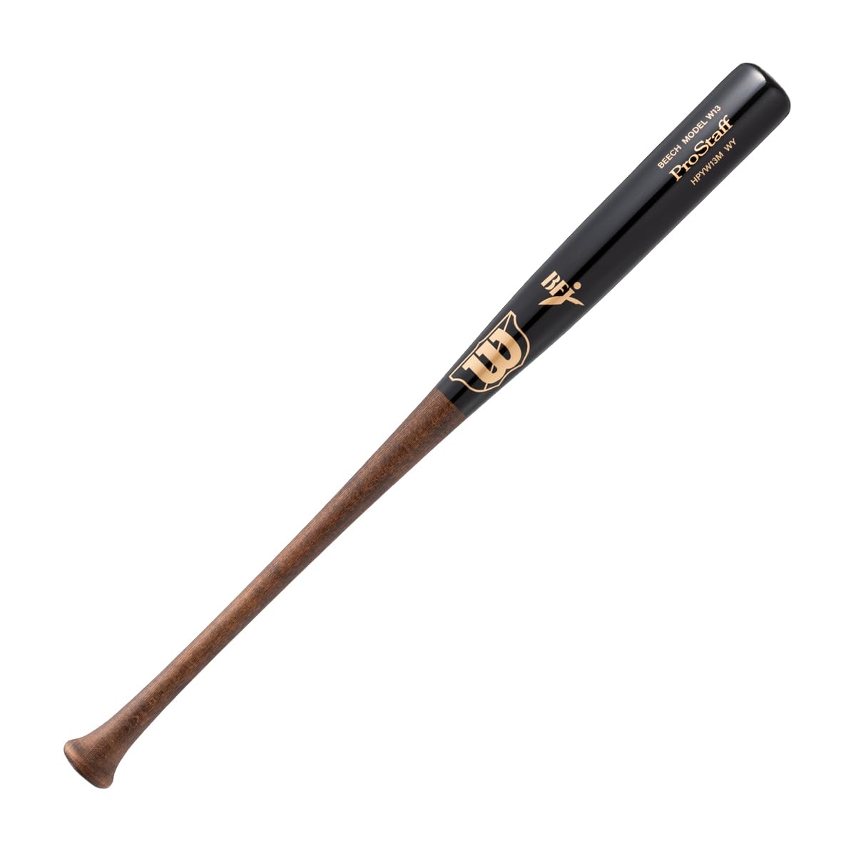 

Wilson Hardball Wooden Bat ProStaff Beech W13M Model 8588 Brown/Black WBW20140108588/HPYW13M